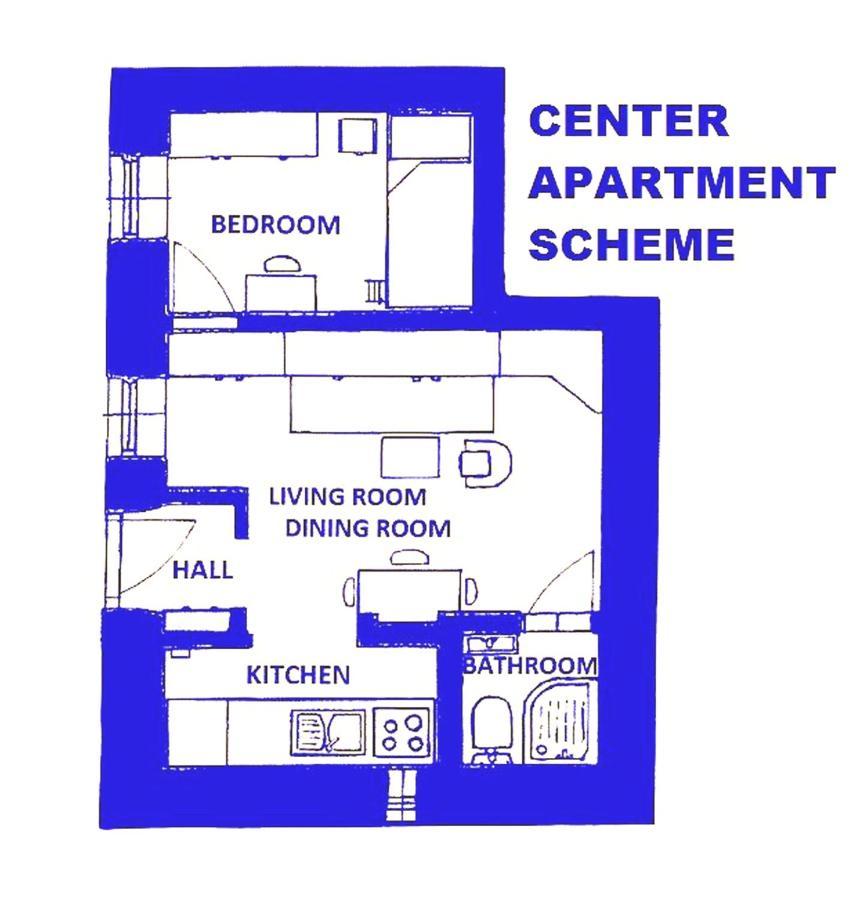 Center Studio Apartment Пула Экстерьер фото